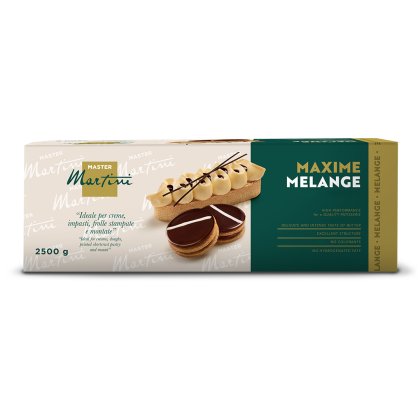 Master Martini Maxime Melange 烘焙用油脂盒裝,2500克,配有巧克力和忌廉裝飾糕點